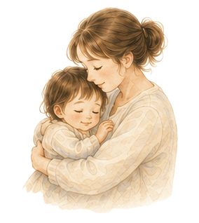 お母さんとお子さまのシーン